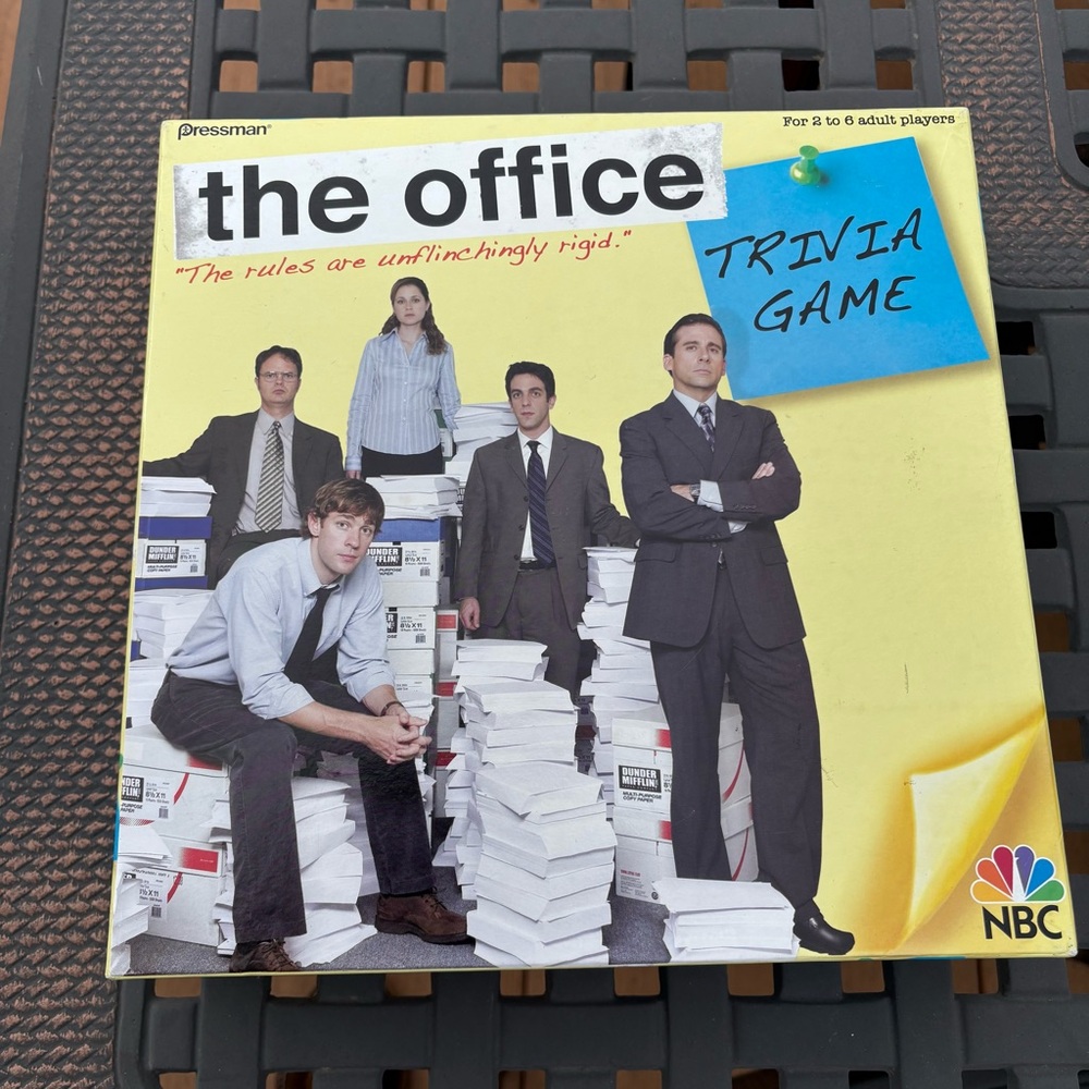The Office Trivia Game - Yellow